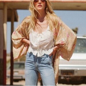 ✨RARE✨ Spell Designs Sundancer Kimono - Peach